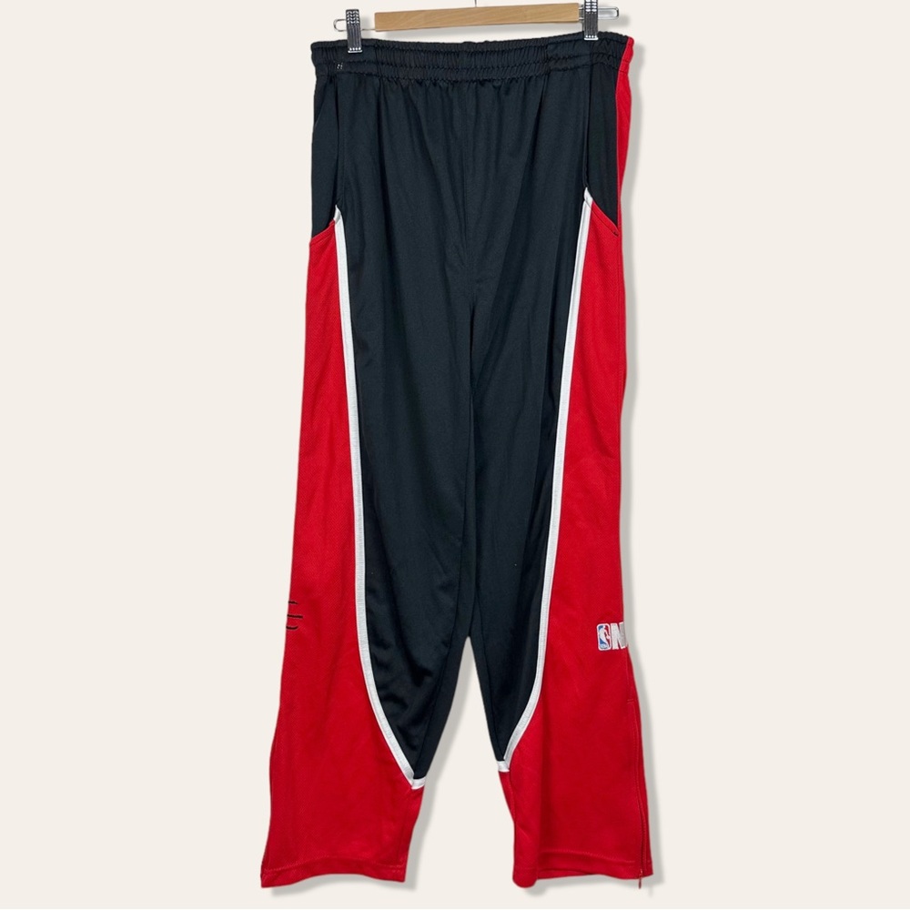 NBA Elevation Vintage 90's Training Athletic Zip Leg Gym Warmup Track Pants